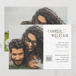Invitación a matrimonio de foto presupuesto Guarda