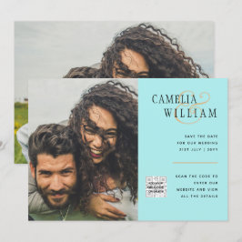Invitación a matrimonio de foto presupuesto Guarda