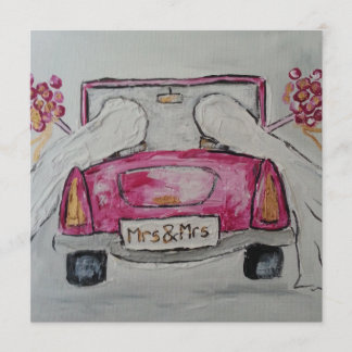 Invitación a matrimonio de la Sra. y la Sra.