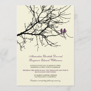 Invitación a matrimonio de la sucursal de Aves amo