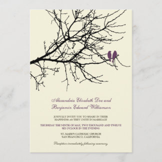 Invitación a matrimonio de la sucursal de Aves amo