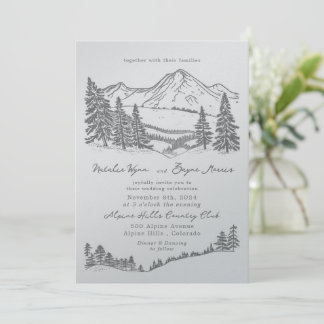 Invitación a matrimonio impreso de alivio de las c