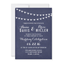 Invitación a matrimonio ligero de cuerda de verano