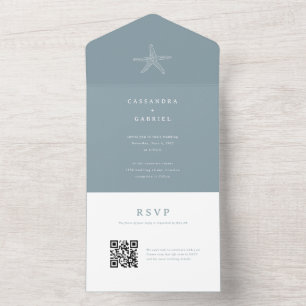 Invitación a matrimonio Lihue con código QR RSVP
