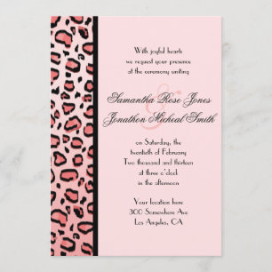 Invitación a matrimonio personalizado de impresión