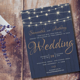 Invitación a matrimonio por una cuerda de la Armad