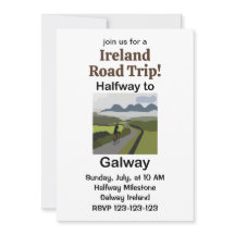 A medio camino de Galway Irlanda Viaje por carrete
