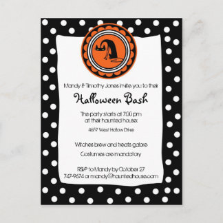 Invitación a Meow Halloween
