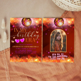 Invitación a mi cumpleaños - Chica de cumpleaños a