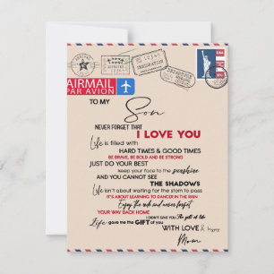 Invitación A Mi Hijo Regalo, Mamá Y Hijo, Carta De Amor Al Hi