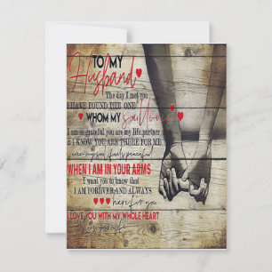 Invitación A Mi Marido, Cita De Amor Regalo