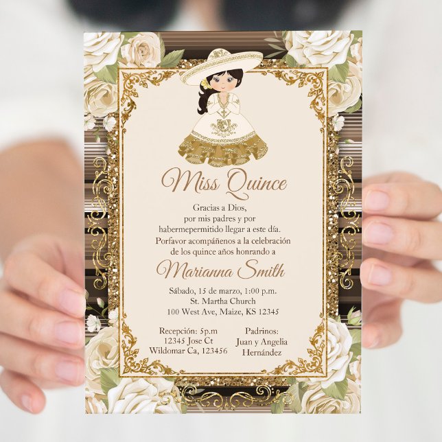 Invitación a Miss México Quinceanera Gold (Subido por el creador)