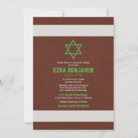 Invitación a Mitzvah de American Football Bar
