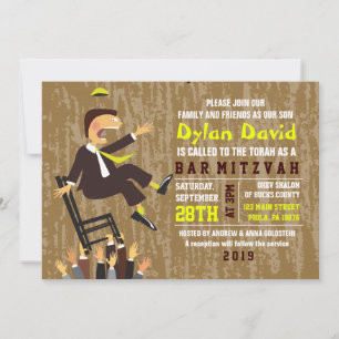 Invitación a Mitzvah de la Cátedra Hora Dance Bar