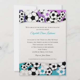 Invitación a Mitzvah por el fútbol