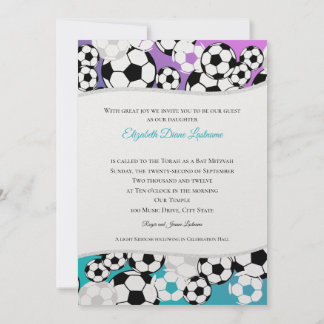 Invitación a Mitzvah por el fútbol