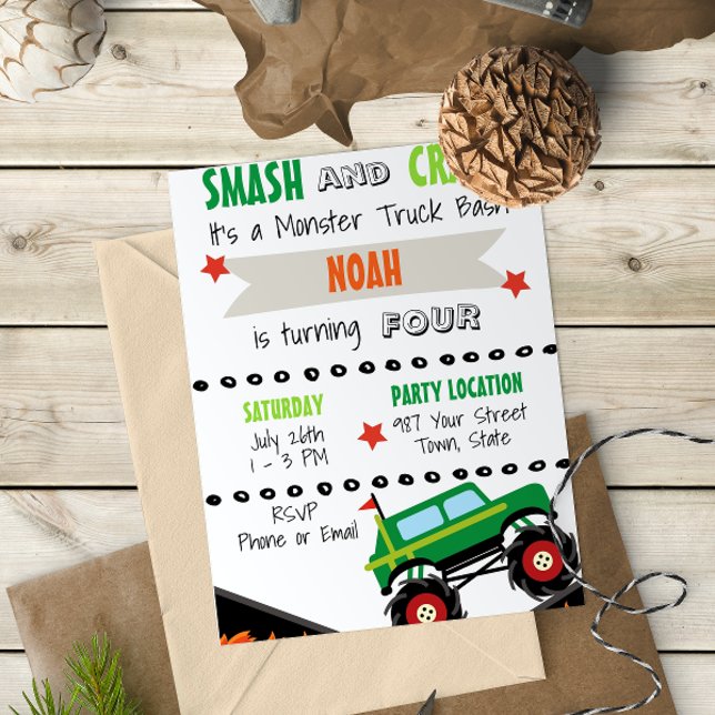 Invitación a Monster Truck (Subido por el creador)