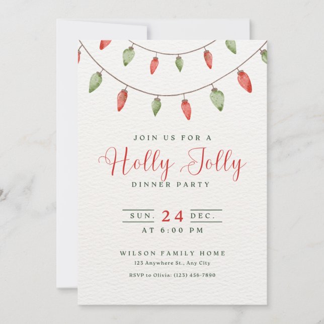 invitación a navidades (Anverso)