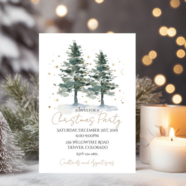 Invitación a Navidades acuáticos de invierno de pi (Subido por el creador)