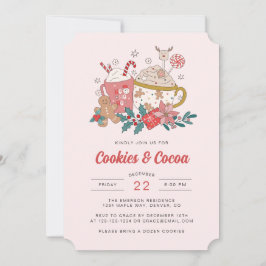 Invitación a Navidades de Retro de vacaciones