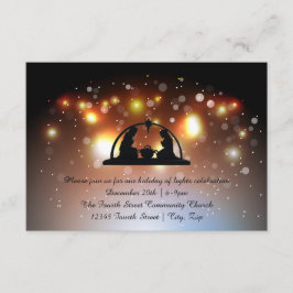 Invitación a Navidades de vacaciones de LIghts Nat