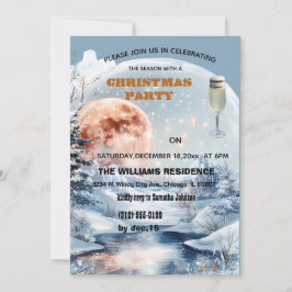 Invitación a Navidades de Winter Wonderland