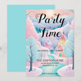 Invitación a Navidades de Wonderland