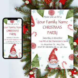 Invitación a Navidades familiares acogedores | Nav