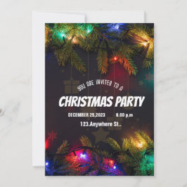 Invitación a NAVIDADES NEGROS