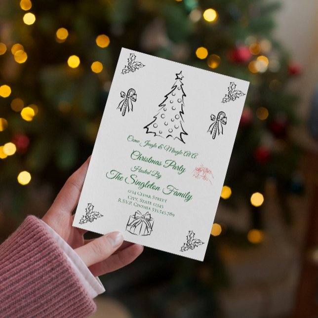 Invitación a navidades no caprichosos de fotos (Subido por el creador)