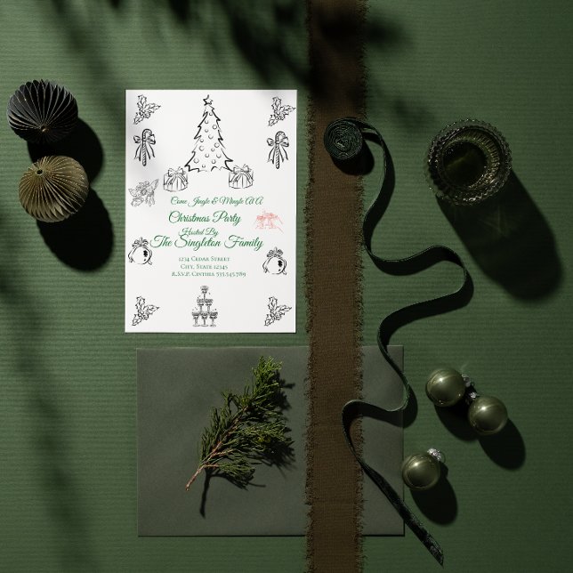 Invitación a navidades no caprichosos de fotos (Subido por el creador)