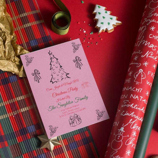 Invitación a navidades no caprichosos de fotos (Subido por el creador)