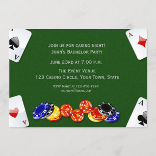 Invitación a Noche de Casino