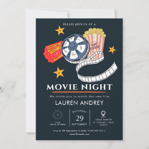 Invitación a Noche de Cine al Aire Libre