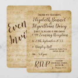 Invitación a Noche de Música Vintage