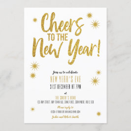 Invitación a Nochevieja de Oro