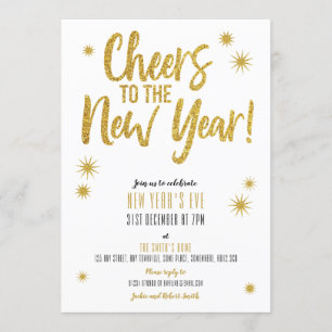 Invitación a Nochevieja de Oro