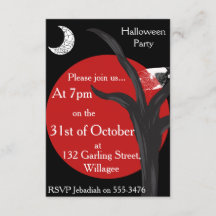 Invitación a Noir Halloween