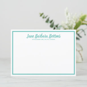 Invitación a notas informales personalizadas