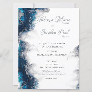 Invitación a nubes nupciales