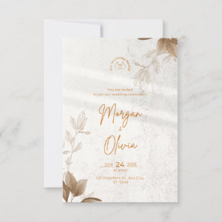 Invitación a nuestra cita con Joy, Boda