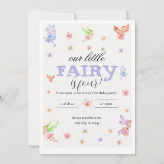 Invitación a nuestra fiesta de cumpleaños