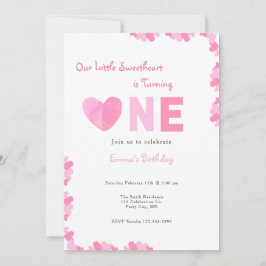 Invitación a nuestro primer cumpleaños