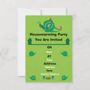 Invitación a nuevo hogar para Fiesta que calienta