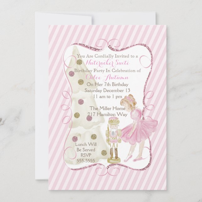 Invitación a Nutcracker Suite (Anverso)