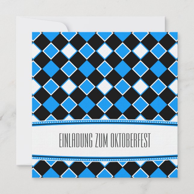 Invitación a Oktoberfest (Anverso)