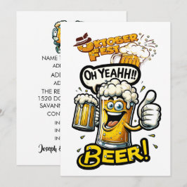 Invitación a OKTOBERFEST / Fiesta de Octubre