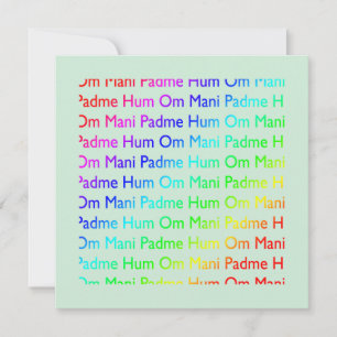 Invitación a Om mani padme hum