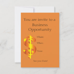 Invitación a oportunidad de negocio