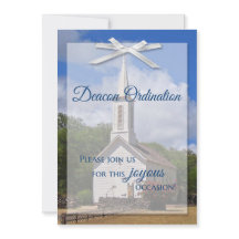 Invitación a Ordenación de diácono